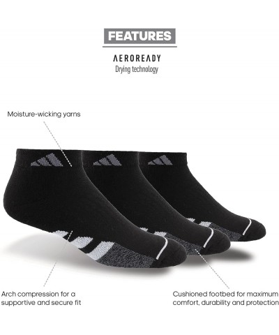 Women's Cushioned Low Cut Socks (3-Pair) Black/Clear Onix Grey/Onix Grey $10.97 Activewear