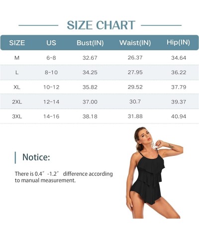 Womens Athletic One Piece 2024 Retro Flounce Swimsuits Ruffled Tiered Tummy Control Swimwear Plus Bathing Suits White With Ye...