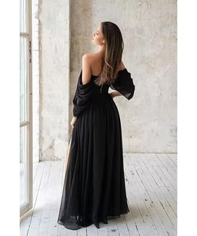 Women's Sweetheart Bridesmaid Dresses with Slit Pleated A Line Formal Evening Dress with Pockets Lavender $30.97 Dresses