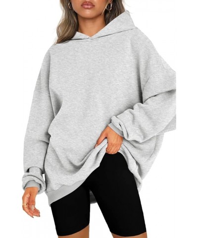 Women's long sweatshirt oversize hoodie hooded pullover long shirt outdoor fitness sport basic one color (Color : Black, Size...