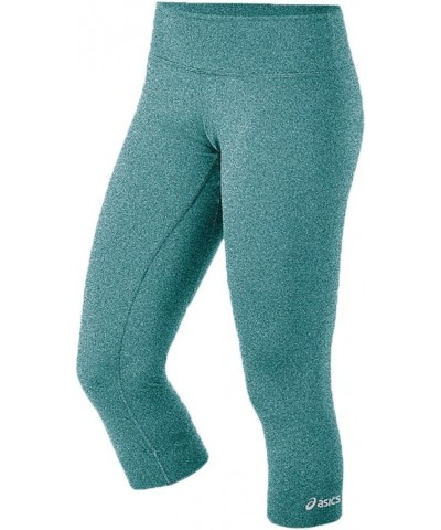 Women's Performance Run Capri Kingfisher Heather $13.47 Activewear