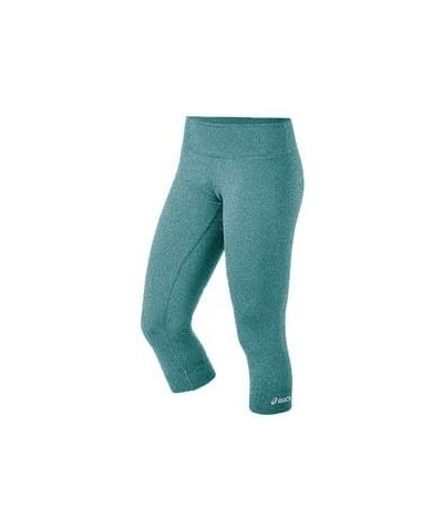 Women's Performance Run Capri Kingfisher Heather $13.47 Activewear