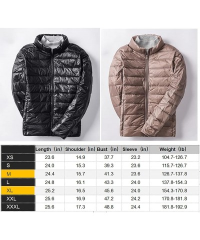 Womens Packable Down Puffer Jacket Lightweight Padded with Hood/Stand Collar/Vest Stand- Pink $19.19 Jackets