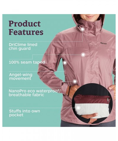 Women's Precip Eco Waterproof Rain Jacket Dream State $41.22 Coats