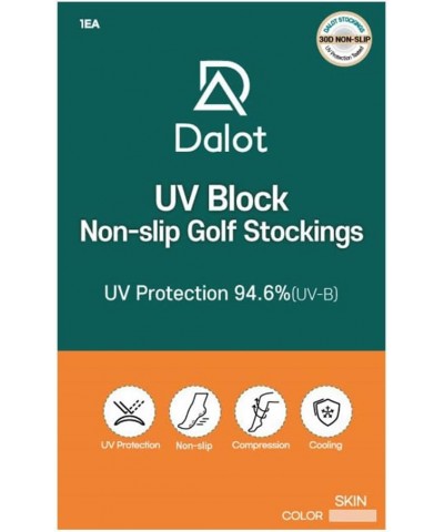 Dalot Women's Sheer Tight for Outdoor Activities - UV Protection, Soft and Stretchy Tights with Reinforced Sole of The Foot 3...