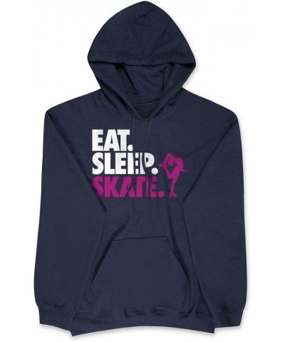 Figure Skating Standard Sweatshirt | Eat Sleep Skate | Youth and Adult Sizes Adult Navy $26.31 Hoodies & Sweatshirts