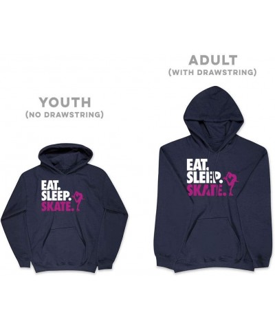 Figure Skating Standard Sweatshirt | Eat Sleep Skate | Youth and Adult Sizes Adult Navy $26.31 Hoodies & Sweatshirts