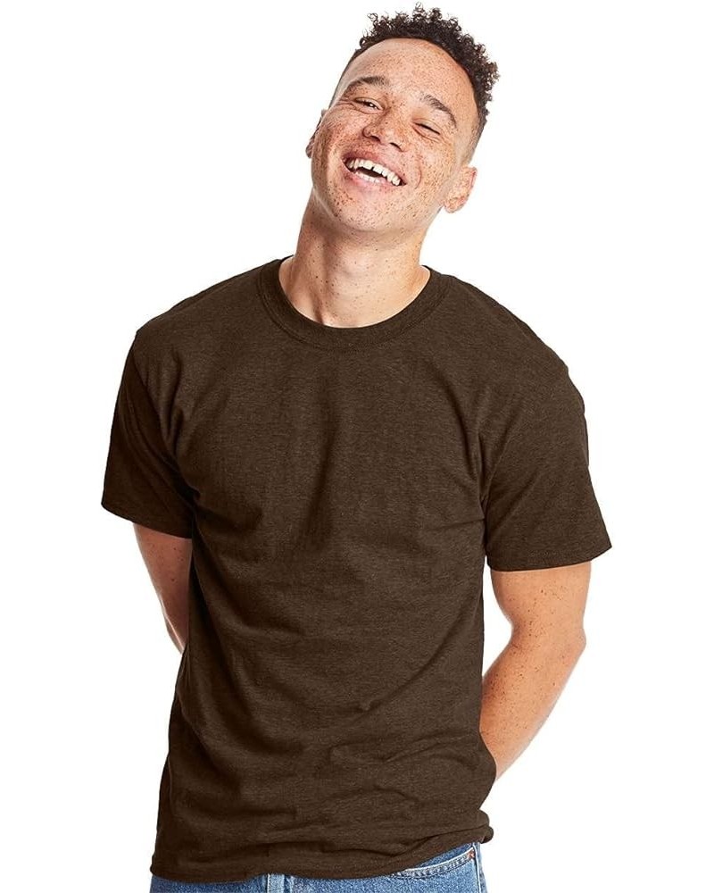 Men's Big-tall Beefy-T Tall T-Shirt-B Heather Brown $7.28 T-Shirts