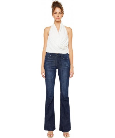 Kan Can Women's Mid Rise Flare Hem Jeans - kc6102 Lod $36.94 Jeans