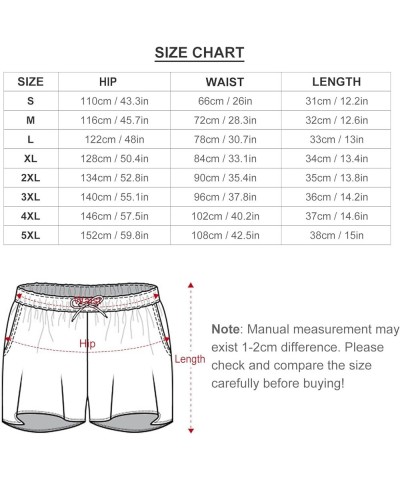 Womens Pajama Set Short Sleeve Sleepwear Soft Pj Set 2 Pcs Shorts Loungewear Casual Nightwear S to Plus Size Valentines Heart...