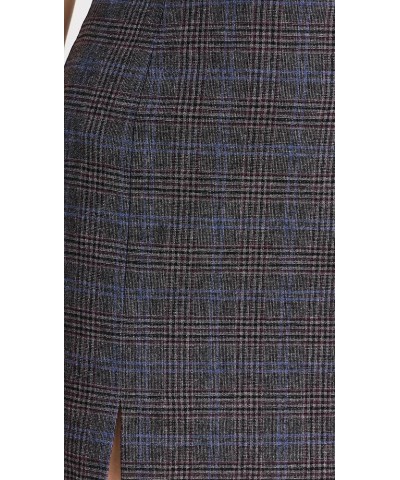 Women's Wool-Blend Mini Skirt in Plaid Mini Glen Plaid $37.53 Skirts