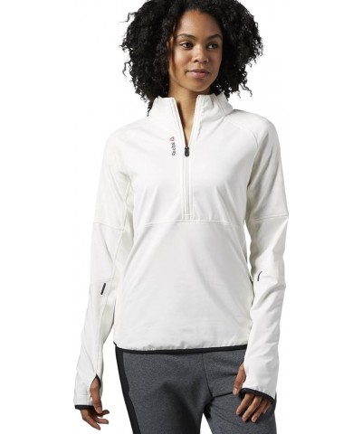 Women's Hex Thermal Quarter Zip Jacket Chalk S14-r $17.83 Jackets