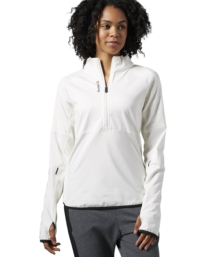 Women's Hex Thermal Quarter Zip Jacket Chalk S14-r $17.83 Jackets