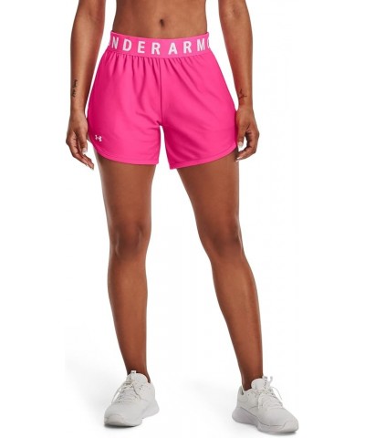Women's Play Up 5-inch Shorts Electro Pink (695)/Purple Switch $14.80 Activewear