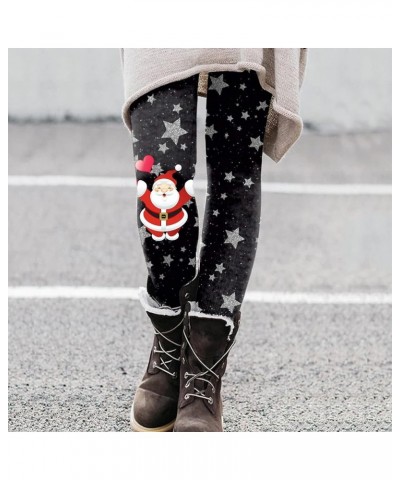 Full Length Women's Leggings Slim Waist High Jeans Pocket Pants Denim Pants Women's Fleece Lined Legging Thermal 4-black $8.8...