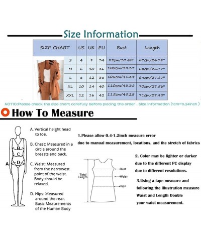 Blazers for Women Fashion Dressy Long Sleeve Blazer Open Front Cardigan Plus Size Double Breasted Jacket 1315-nfhhse-c-black ...