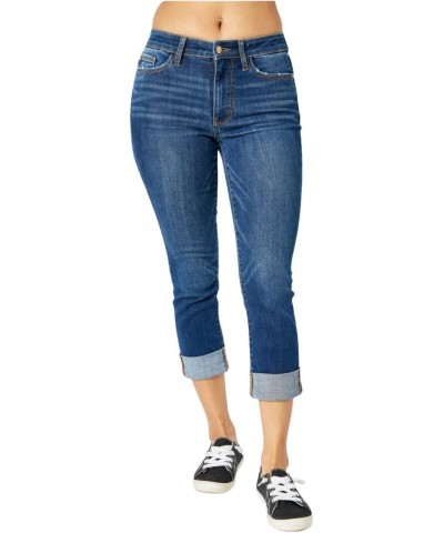 Mid Rise Vintage Cuffed Skinny Capri $31.65 Jeans