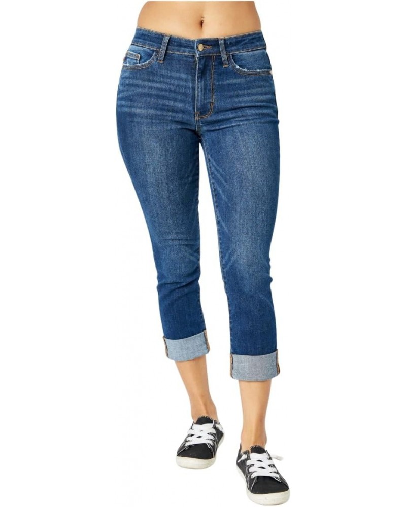 Mid Rise Vintage Cuffed Skinny Capri $31.65 Jeans