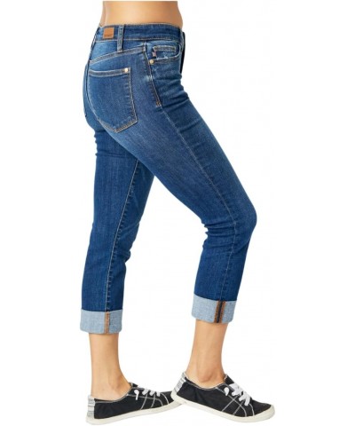 Mid Rise Vintage Cuffed Skinny Capri $31.65 Jeans