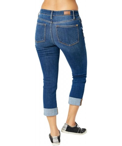 Mid Rise Vintage Cuffed Skinny Capri $31.65 Jeans