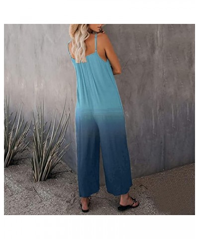 Jumpsuits for Women, Womens Loose Casual Romper Sleeveless Jumpsuits Adjustable Spaghetti Strap Long Pant Jumpsuit Xa03-light...