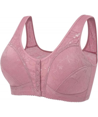 Women's Plus Size Bras Everyday Bras Sports Bras Underwire Corset Tops Nursing Bralette for Sex Naughty Play Pink $6.04 Lingerie