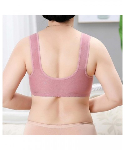 Women's Plus Size Bras Everyday Bras Sports Bras Underwire Corset Tops Nursing Bralette for Sex Naughty Play Pink $6.04 Lingerie