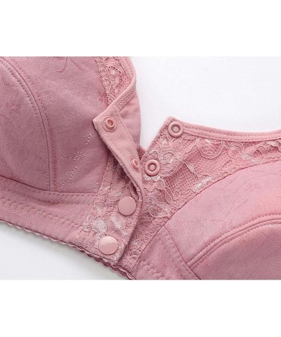 Women's Plus Size Bras Everyday Bras Sports Bras Underwire Corset Tops Nursing Bralette for Sex Naughty Play Pink $6.04 Lingerie