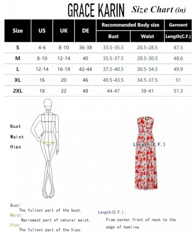 Women Strapless Casual Loose Ruched Long Maxi Dress with Pockets Yellow Pink $19.02 Dresses