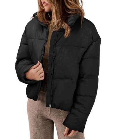 Women's Winter Warm Quilted Coats Fashion Oversize Windproof Thicken Jackets Hooded Casual Pocketed Outwear Parka B-black $53...