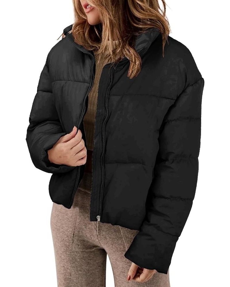 Women's Winter Warm Quilted Coats Fashion Oversize Windproof Thicken Jackets Hooded Casual Pocketed Outwear Parka B-black $53...