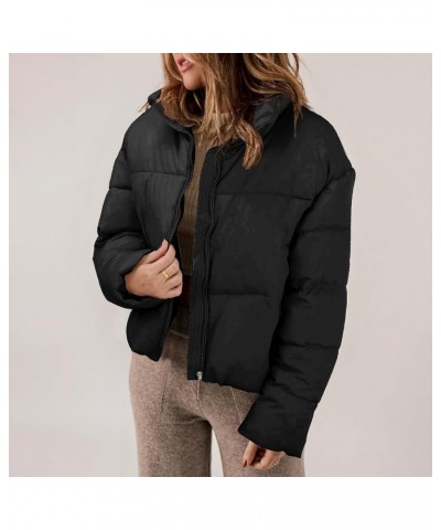 Women's Winter Warm Quilted Coats Fashion Oversize Windproof Thicken Jackets Hooded Casual Pocketed Outwear Parka B-black $53...