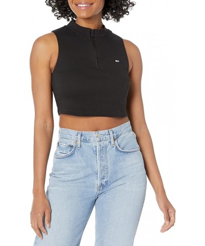 Women's Mockneck Tank Top Dark Sable $8.56 Tanks