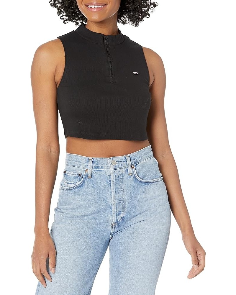 Women's Mockneck Tank Top Dark Sable $8.56 Tanks