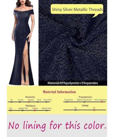 Womens Sexy Off Shoulder High Split Prom Formal Wedding Guest Maxi Dress Front Twist Knot Long Cocktail Evening Gown Sparkly ...