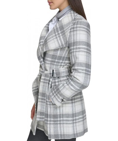 womens Wool Wrap Grey/Ivory $44.20 Accessories