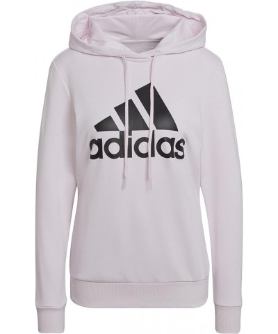 Women's Essentials Relaxed Logo Hoodie Almost Pink/Black $20.65 Activewear