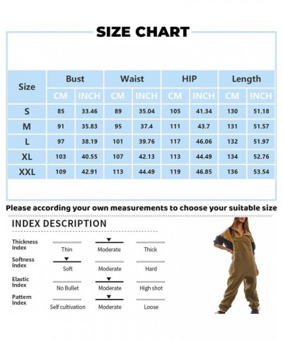 Jumpsuits for Women Dressy Fleece Warm Overalls Trendy Ski Outdoor Romper Winter Loose Casual Jumpsuits with Pockets 2024 Whi...