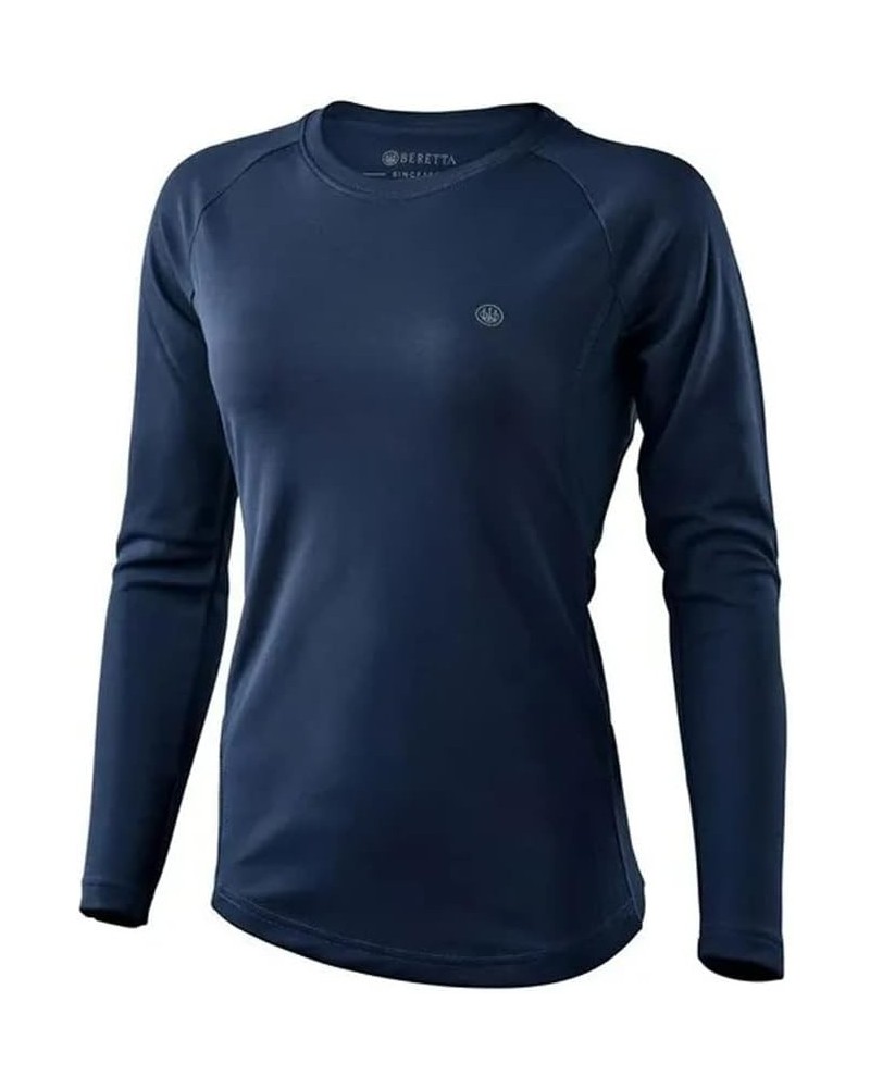 Women's Ciel Tech Outdoor Casual Performance Lightweight Breathable Quick-Drying Thermal Shooting Long Sleeve T-Shirt Blue To...