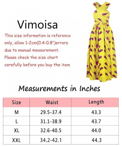 Women Sexy Boho African Dress Long Maxi Dress V-Neck Multi-Way Dress Pleated Dress Floral Print Long Yellow Print $23.52 Jump...