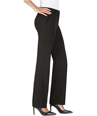 Women Flat Front Slim Leg Dress Stretch Pants 1244082 Ink $14.00 Pants