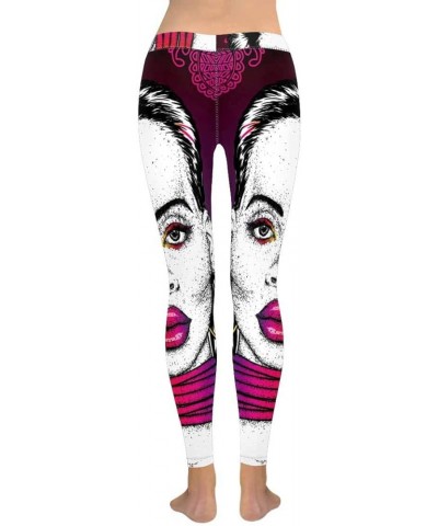 Tribal African American Woman Stretchy Capri Leggings Skinny Yoga Pants Regular & Plus Sizes 2XS-5XL Design 3 $16.32 Leggings