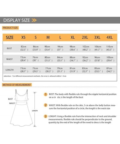 Women's Spaghetti Strap Dress Summer Casual Swing Sundress Girls Beachwear Swing Mini Dress Fall Maple Leaf $13.56 Dresses