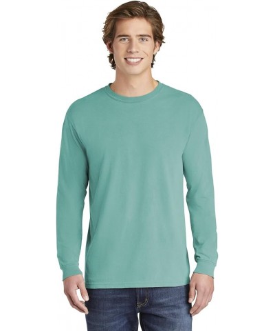 Men's Adult Long Sleeve Tee, Style 6014 Sea Green $10.11 T-Shirts