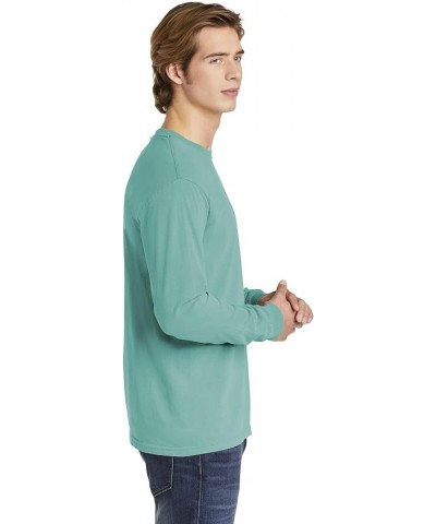 Men's Adult Long Sleeve Tee, Style 6014 Sea Green $10.11 T-Shirts