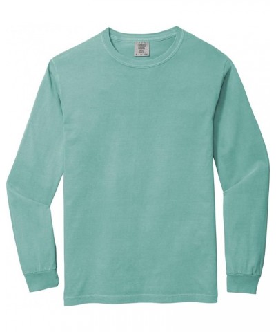 Men's Adult Long Sleeve Tee, Style 6014 Sea Green $10.11 T-Shirts