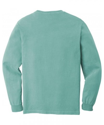 Men's Adult Long Sleeve Tee, Style 6014 Sea Green $10.11 T-Shirts