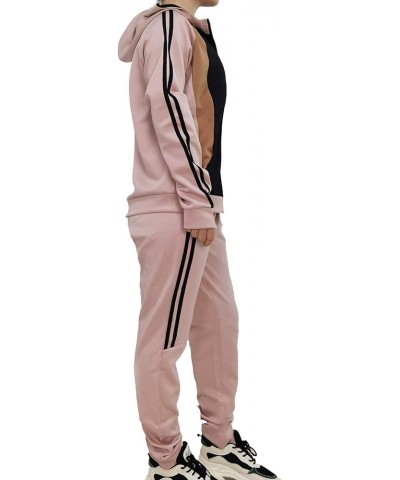 Track Suits for Women Set Casual 2 Piece Outfits Sweatsuit Dusty Pink 601 $26.54 Activewear