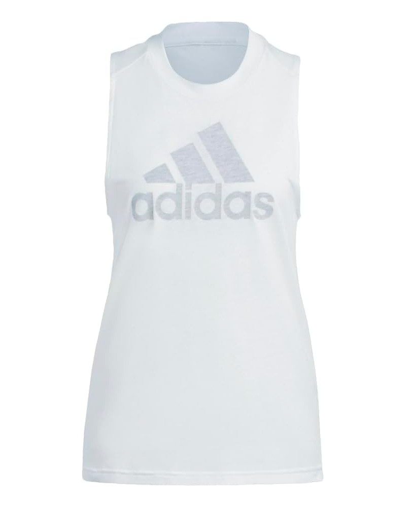 Women's Future Icon Winners 3.0 Tank Top White Melange/Grey $14.58 Activewear