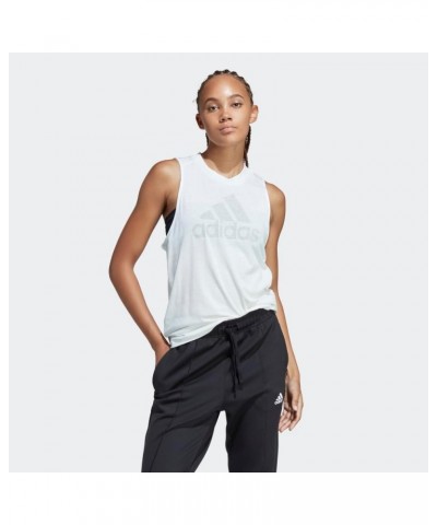 Women's Future Icon Winners 3.0 Tank Top White Melange/Grey $14.58 Activewear